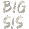 big sis SChrift storesøster siger børn