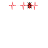 Ladybug heartbeat