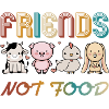 Friends Not Food Vegan Shirt