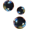 3 soap bubbles