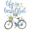 Bicycle in spring