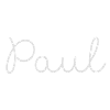 Paolo, scrittura, bianco, scrittura