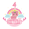 4 birthday pig