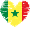 Stemma della Bandiera del Cuore del Senegal