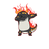 Dabbing Salamander Fire Salamander