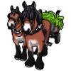 Carrozza guida cavalli Cold Blood Regalo Divertente