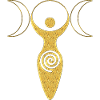 Triple Goddesses Moon Mother of the Earth 3