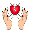 Broken Heart Tattoo Design
