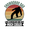 Snowboard dad