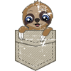 Cute sloth gift sloth