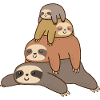 Sloth Lazy Sleeping Hats