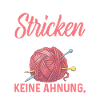 Stricken Spruch Geschenk