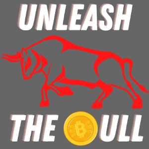 Unleash the Red Bitcoin Bull Kryptowährung Hodl
