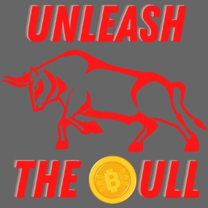 Unleash the Red Bitcoin Bull Kryptowährung HODL