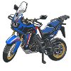 Africa Twin Enduro - solo blue
