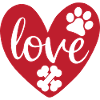 Amour des chiens