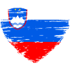 Drapeau drapeau de la Slovénie