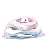 writhe littel cute baby snake