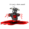 Just a flesh wound!