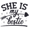 She is my bestie