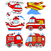 Children's fire truck design