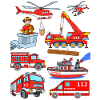 Les pompiers allemands