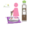 Lustiges Badezimmer Bild