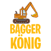 Bagger König Baggerfahrer Kinder