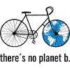 planet b_Fahrrad_black_world blue