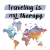Travelling is my therapy