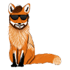 Cool fox