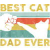 Chat Cat Dad Retro Faust