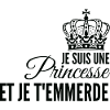 Princesse affirmée et rebelle