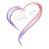 Heart Drawing Retro