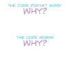 Programmer Code Works Why