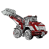 Red Excavator Industry