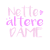 Nette ältere Dame