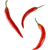 Three chillies