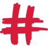 Caractères de mot-clic symbole