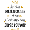 Diététicienne cadeau drôle fille