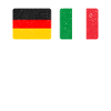 Italie Allemagne Drapeau