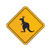 Australia kangaroo down under