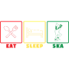 Eat sleep ska - ska music rude boy