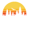 Forest Landscape Retro