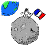 ASTRONAUT MOON