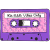 90'erne R &B Vibes Kun Tape Kassette Memphis Graphic