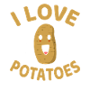 J’aime les patates Jardiniers drôles