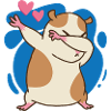 Dabbing Hamster