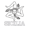 "Sicilian Flag" - Sicily, Sicilia