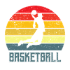 Basketball retro basketballer